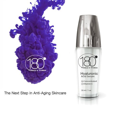 Image of Hyaluronic Acid Serum for Face - 180 Cosmetics - Face Lift Skin Serum for Face and Eyes - Pure Hyaluronic Acid For Immediate Results - Hydrating - Anti Aging - Anti Wrinkle