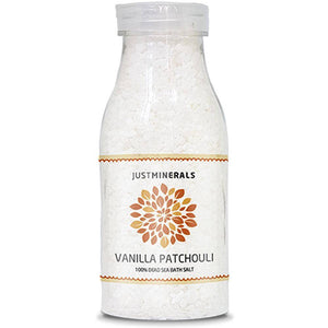 Dead Sea Bath Salt Vanilla Patchouli by Just Minerals